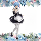 Аніме фігурка BANPRESTO Рем Rem Glitter & Glamours Maid Ver Re Zero Життя в альтернативному світі з нуля 24 см - зображення 1