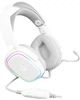 Ігрова гарнітура Modecom Volcano RGB Prometheus 7.1 White USB - зображення 2