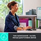 Комплект Logitech MX Keys for Business UA Graphite + Desk Mat Studio Series Mid Grey (MX920-010933) - изображение 4