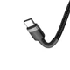 Кабель Baseus Cafule PD2.0 100W flash charging USB Type-C-Type-C cable (20V 5A) 2m Gray+Black - зображення 5