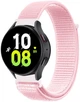 Ремінець тканинний Nylon MRK для смарт-годин Redmi Watch 5 Active / Redmi Watch 5 Lite 22 мм із застібкою на липучці Light Pink (mrk5882) - зображення 1