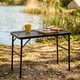 Стіл туристичний Vilde 489391 розкладний 2в1 80 x 40 x 37/66 см Чорний (5900670121553) - зображення 9
