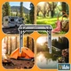 Стіл туристичний Vilde 489391 розкладний 2в1 80 x 40 x 37/66 см Чорний (5900670121553) - зображення 11