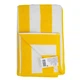 Полотенце махровое Global linens пляжное 100х150 см жаккард полоски желтое (4820298412158) - изображение 3
