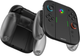 Набір зарядних тримачів Yaxo для Joy-Con Charge Grip Set на NS/NS2 Techno Black (YGCGSJCH01B) - зображення 4