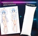 Дакимакура 105х35 см Аянами Рей Евангелион Neon Genesis Evangelion Подушка с наволочкой двусторонняя - изображение 2