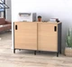 Тумба офисная с раздвижной дверцей LS-1200 MSMLOFT - изображение 6