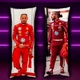 Дакімакура 105х35 см Формула-1 Феррарі Льюіс Хемілтон Lewis Hamilton Ferrari Подушка + наволочка Дакімакура двостороння - зображення 1