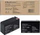 Akumulator Qoltec AGM 12V-7,2Ah max. 108A (53062) - obraz 5