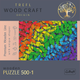 Puzzle drewniane Trefl Tęczowe motyle 501 element (5900511201598) - obraz 4