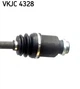 Приводний вал SKF VKJC4328 Mazda 3 FG3225500, FG0525500A, FG0525500B - изображение 3