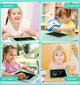 Детский LCD планшет для рисования Urmywo Динозаврик 10” Multicolor зеленый (UК1006green) - изображение 6
