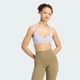 Женское бра Optime Workout Twist Reversible Light Support adidas KS6053 (S) фиолетовый (4069993373290) - изображение 1