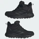 Мужские туристические ботинки Terrex Anylander Leather Mid Climaproof Hiking adidas KH8875 46.5 (11.5 UK) черный (4068815737517) - изображение 8