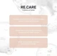 RE.CARE Gentle Care Cleansing Foam Пінка для вмивання чутливої шкіри з пантенолом 1%, екстрактом ламінарії 2% та алантоїном, 150 мл - зображення 3