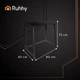 Раскладной письменный стол RUHHY (80x75x40 см) - Складной компьютерный стол в стиле лофт для ноутбука, обучение - изображение 6