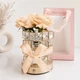 Настольная лампа ночник Lesko Rose Crystal YW-HP-MGMFP Champagne светильник в виде букета - изображение 4