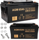 Акумуляторна батарея Volt Polska AGM 12V 65 Ah (6AKUXAG065) - зображення 2