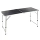 Стіл туристичний Vilde 489405 розкладний 3в1 120 x 60 x 54/62/70 см Графітовий (5900670121690) - зображення 3