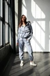 Жіночий спортивний костюм XXL Сірий (30-103) - зображення 3