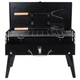 Grill węglowy Vilde 489377 składany przenośny w walizce 43 x 26 x 29 cm (5900670121287) - obraz 2