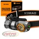 Налобный фонарь YEMAO YM-T355X 2000LM аккумуляторы 18650 + 18350 (3200 + 1500 mAh) с красным светом - изображение 1