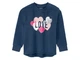 Світшот з паєтками для дівчинки Lupilu LYCRA® 386730 098-104 см (2-4 years) темно-синій - зображення 1