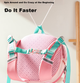 Рюкзак детский MiDeer Luobo Tu Pink - изображение 7