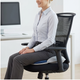 Ортопедическая подушка для разгрузки позвоночника Pure Posture / Подушка для сидения / Подушка на стул - изображение 10
