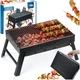 Grill węglowy Vilde 489379 składany przenośny w walizce 51 x 30 x 23 cm (5900670121300) - obraz 7