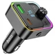 Автомобильный FM-трансмиттер модулятор Bluetooth MP3 HOCO E81 Fantasy 30w, PD/QC, USB-C/ 1xUSB-A - изображение 3