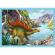 Zestaw puzzle Trefl 4 w 1 Wyjatkowe dinozaury 35-48-54-70 elementów (5900511346091) - obraz 6