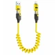 Кабель XON SmartCable Type-C/Type-A - Type-C/Lightning PD 65W 1.5м MultiLink (SC5ACL6W1Y 4593) Желтый - изображение 1