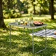 Стіл туристичний Vilde 489408 розкладний 70 x 50 x 60 см Графітовий (5900670121720) - зображення 10