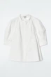 Блуза жіноча COS puff-sleeve blouse 1267084002 Eur 36 Білий - изображение 7