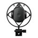 Микрофон конденсаторный Fantech MCX04 Leviosa Aura, капсюль 14мм кардиоидный, RGB подсветка, USB-C/3.5мм TRS, 24-bit/48kHz, SNR 85дБ - изображение 4