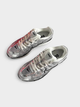 Мужские кроссовки с вишивкой Nike p-6000 silver biege 44 - изображение 1