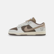 Жіночі кросівки з вишивкою Nike sb dunk low beige brown 38 - зображення 2