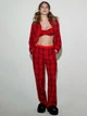Бюстгальтер с косточками хлопковый Victoria's Secret 455353043 34A Красный (1160500521) - изображение 4