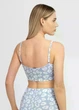 Женский хлопковый топ Giulia COTTON BLOOM 4112/60 S Multicolor-ballad blue Leo, женский топ с узором - изображение 4