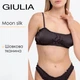 Жіночий шовковий бралет Giulia MOON SILK 1618/100 M Grey-griffel - изображение 1