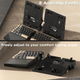 Механическая раздельная клавиатура RK ROYAL KLUDGE RKS70 RGB: Беспроводная 2.4GHz/BT/USB-C, Hot-Swap, 75%, Черная - изображение 6