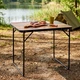 Стіл туристичний Vilde 489411 розкладний 80 x 60 x 70 см Коричневий (5900670121751) - зображення 9