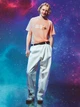 Ремень мужской Uniqlo 506320340 L (107.5 см) Синий/Красный (1160062409) - изображение 6