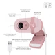 Веб-камера Logitech Brio 100 Full HD Rose (960-001623) (23048) - изображение 5