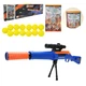 Снайперська гвинтівка помпова на сошках Star Toys 67 см 12 м'яких поролонових кульок та мішень - зображення 3