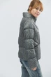 Куртка жіноча на кнопках X-Woyz LS-8737-4 32127 L сірий - изображение 4