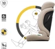 Автокресло Kinderkraft Comfort Up 2 Plus i-Size Beige (KCCOUP02BEGPL00) - изображение 8