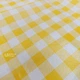 Коврик для пикника водонепроницаемый складной 147x200 см, туристический коврик-сумка с непромокаемой подкладкой, пляжное покрывало для сада, дачи, кемпинга и путешествий Желтый в клетку, K-18-Yellow - изображение 6
