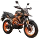 Мотоцикл Spark SP300T-1 (заводська упаковка) (Срібло матове з помаранчевим) - зображення 1